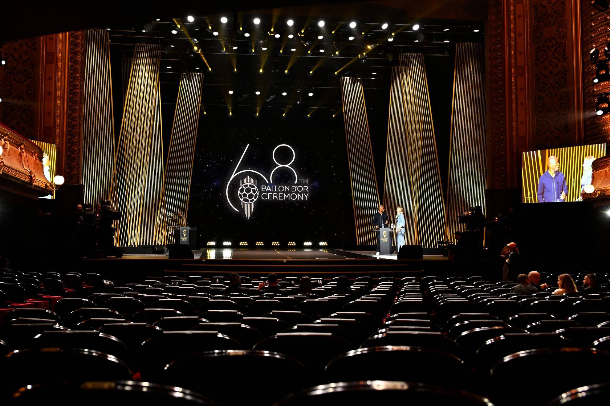 El teatro Châtelet de París donde se celebra la gala del Balón de Oro.